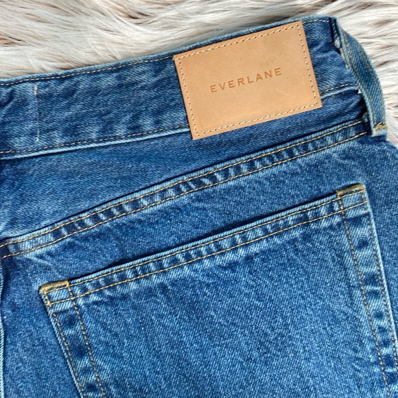 NWT Everlane Curvy 90's Cheeky Straight Jean Organic Cotton Womens Size 31 Ankle - Picture 10 of 11